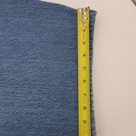 Levi's 560 Men's Comfort Fit Denim Blue Jeans 54x30 (25 high rise short Relaxed - Picture 6 of 11